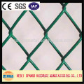 hot-dipped galvanized and PVC coated airport fence chain link fence